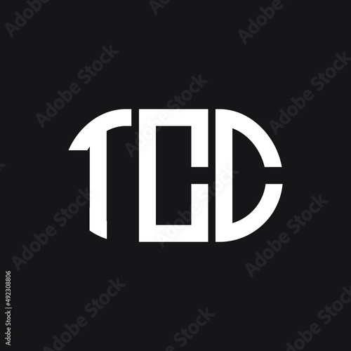 TCC letter logo design on black background. TCC creative initials letter logo concept. TCC letter design.