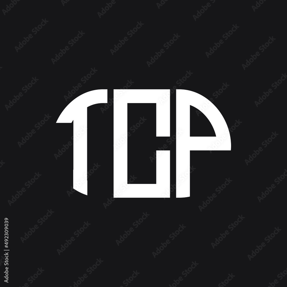 TCP letter logo design on black background. TCP creative initials letter logo concept. TCP letter design. TCP letter logo design on black background. TCP creative initials letter logo concept. TCP letter design.