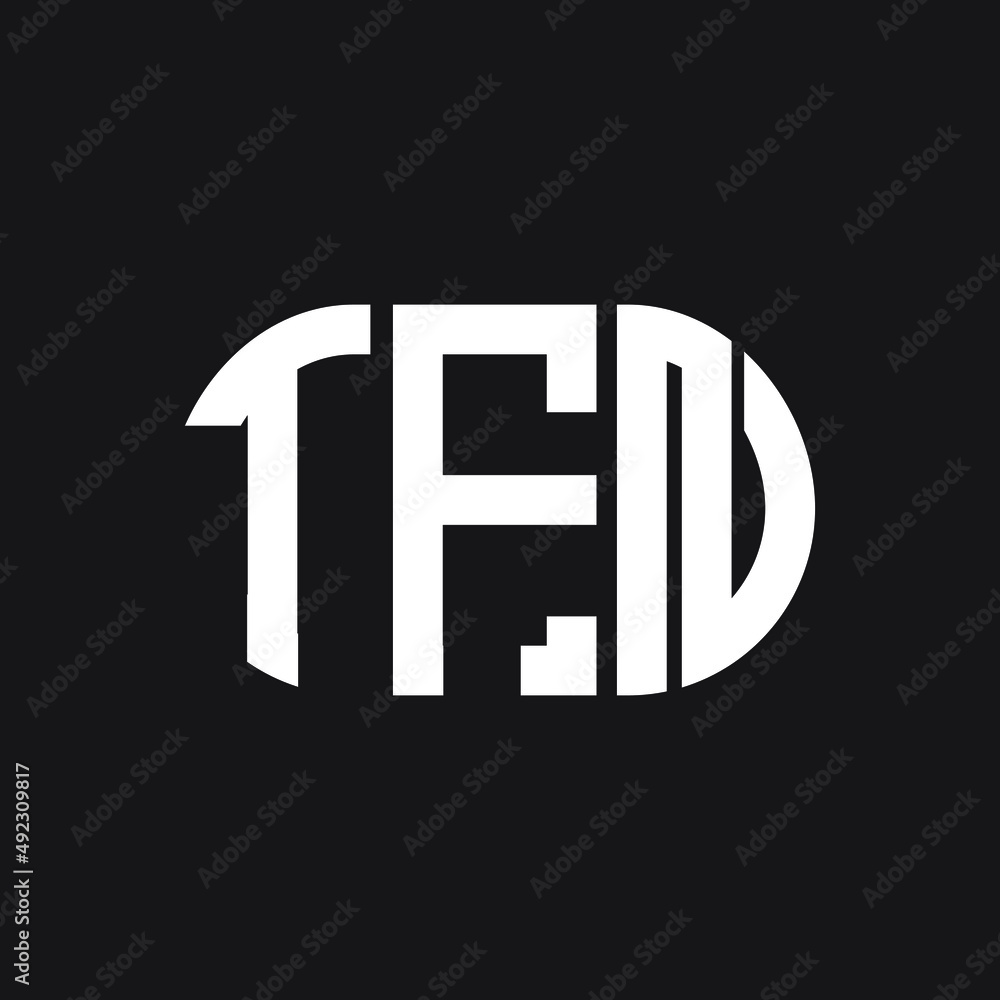 TFN letter logo design on black background. TFN creative initials letter logo concept. TFN letter design. TFN letter logo design on black background. TFN creative initials letter logo concept. TFN letter design.