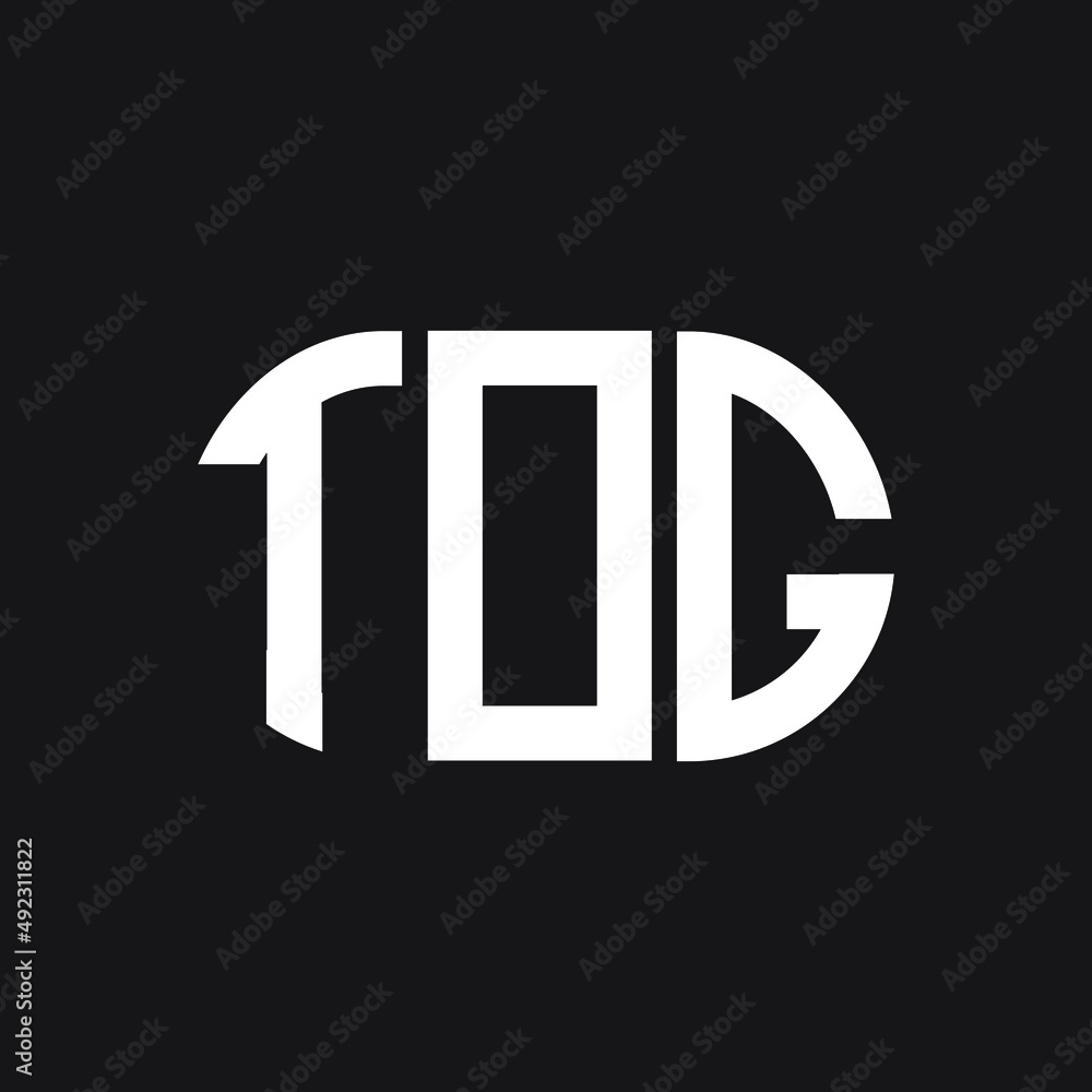 TOG letter logo design on black background. TOG creative initials letter logo concept. TOG letter design. TOG letter logo design on black background. TOG creative initials letter logo concept. TOG letter design.