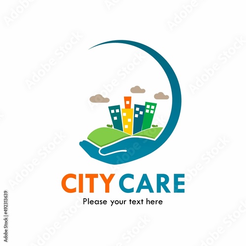 City care logo template illustration