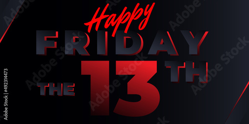Happy Friday 13th background