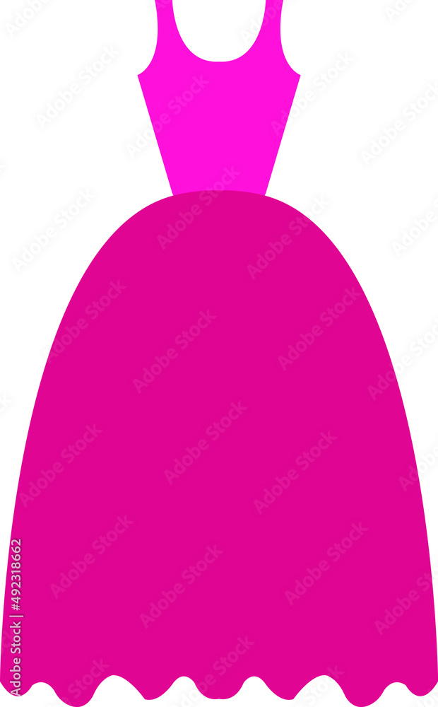 Dress vector illustration. Dress image or clip art. women dress. Dress vector illustration. Dress image or clip art. women dress.