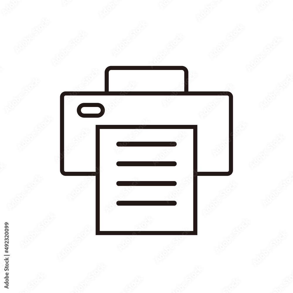 Printer's Illustration. Printing and copying. Vectors. Printer's Illustration. Printing and copying. Vectors.