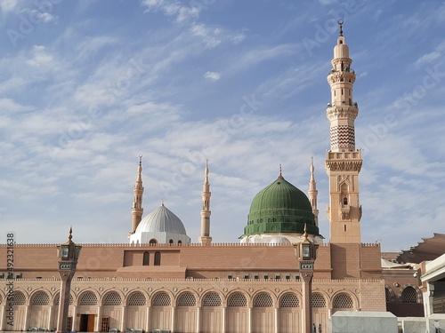 The Prophet's Mosque in Madinah, Saudi Arabia photo