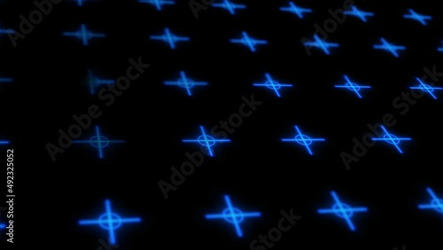 Blue Moving Motion background for your intro or opener scene.