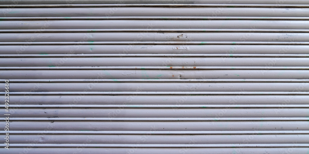 grey entry store metal curtain texture surface gray door galvanize steel background silver industrial portal