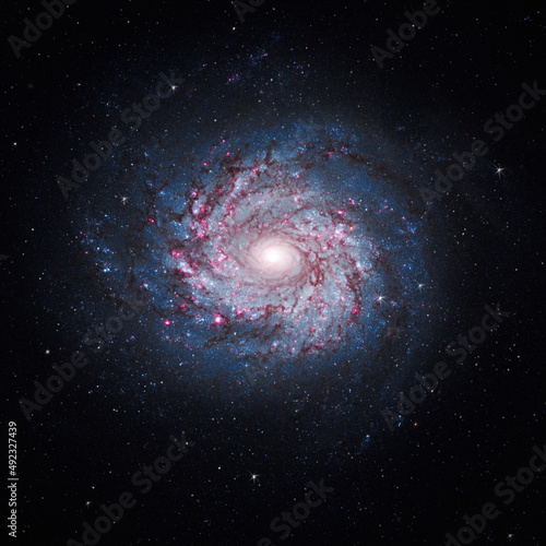 Fototapeta Naklejka Na Ścianę i Meble -  Big Spiral Galaxy