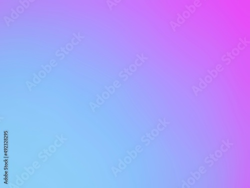 Abstract gradient pink purple and blue soft colored background.