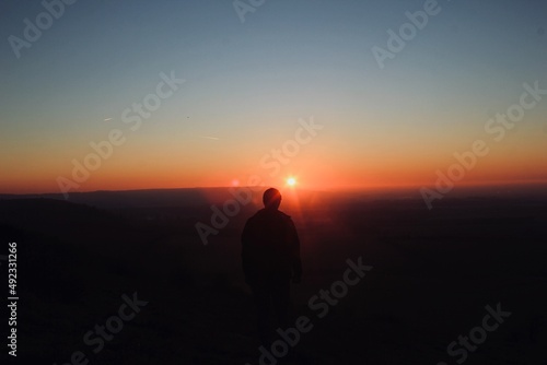 Sunset silhouette 