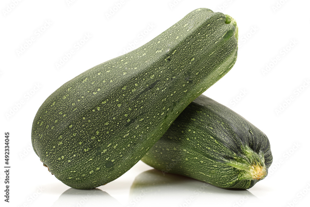 zucchini courgette isolated on white background zucchini courgette isolated on white background