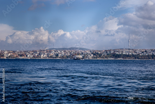 blue sky and sea