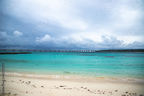 宮古島 与那覇前浜ビーチの風景