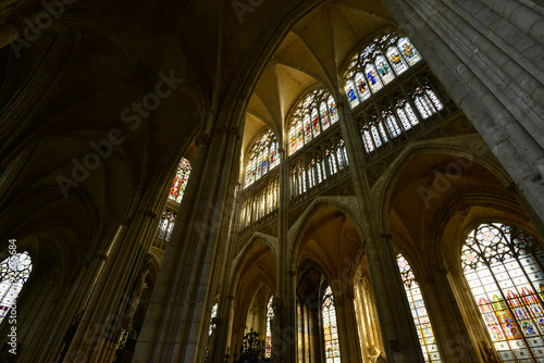 Rouen ; France - september 21 2017 : Saint Ouen church