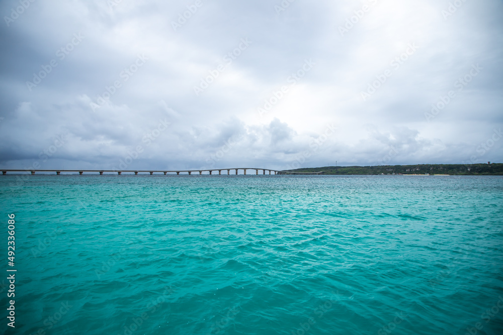 宮古島　与那覇前浜ビーチの風景