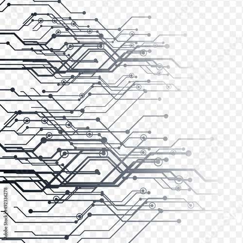 electric circuit with background png