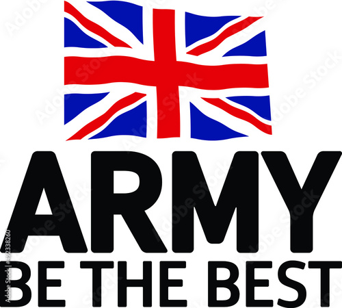 Vector illustration of the official British Army Core Logo