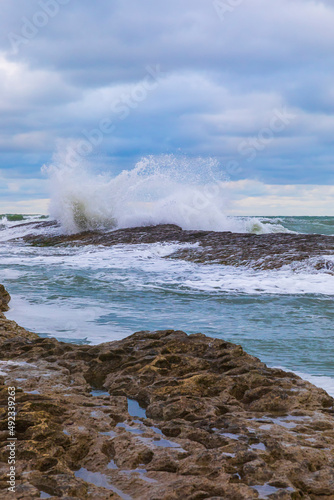 Storm on the coast of the C...