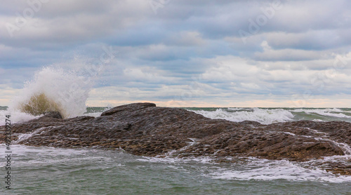 Storm on the coast of the C...