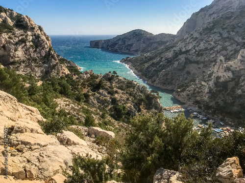 Calanques, creeks of marseille