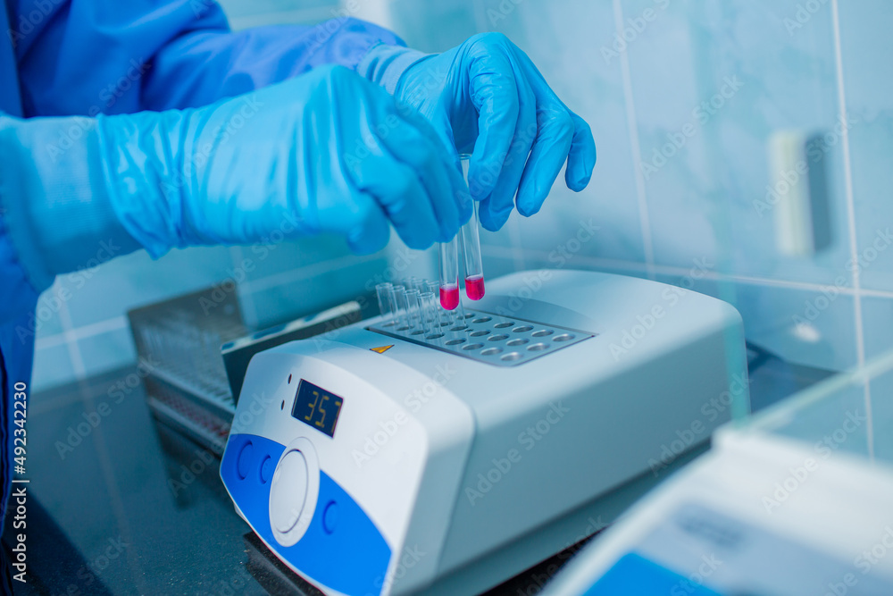laboratory workers take analyzes and tests of drugs and patient samples. Development of medical preparations.Laboratory work laboratory workers take analyzes and tests of drugs and patient samples. Development of medical preparations.Laboratory work