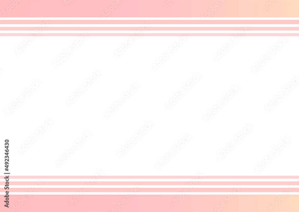 背景 上下枠 ライングラデーション ピンク Stock Vector Adobe Stock 背景 上下枠 ライングラデーション ピンク Stock Vector Adobe Stock