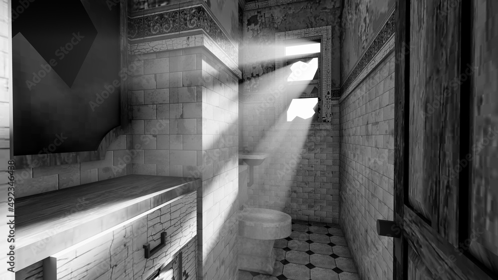 black and white world and grayscale world rendering black and white world and grayscale world rendering