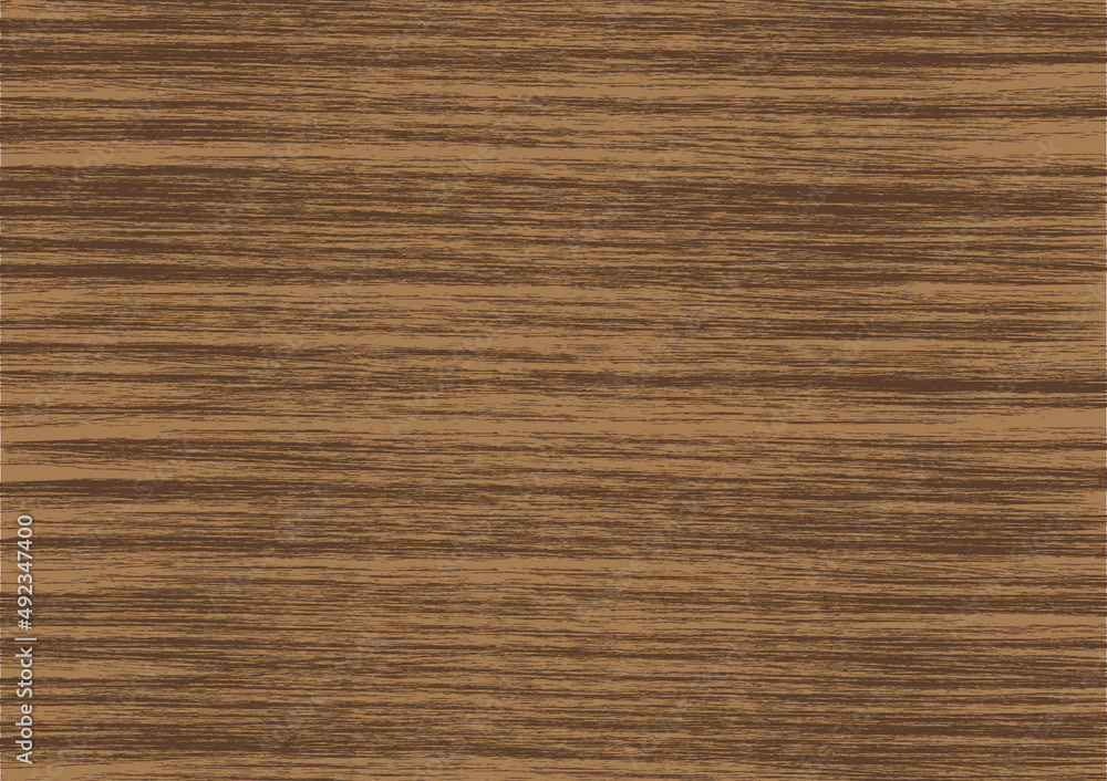 Naklejka premium Natural wood texture vector. Abstract wooden pattern background. Elegant material timber surface illustration. Floor, wall, furniture interior design to use.