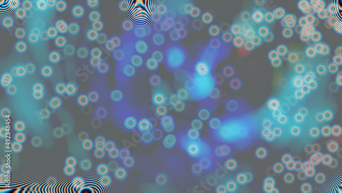 Abstract fancy glowing blue background. design, art