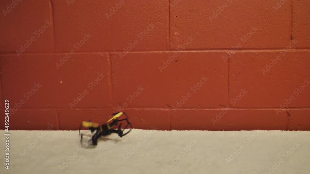 Cheap Low Quality Drone Take Off And Crash Cheap Low Quality Drone Take Off And Crash
