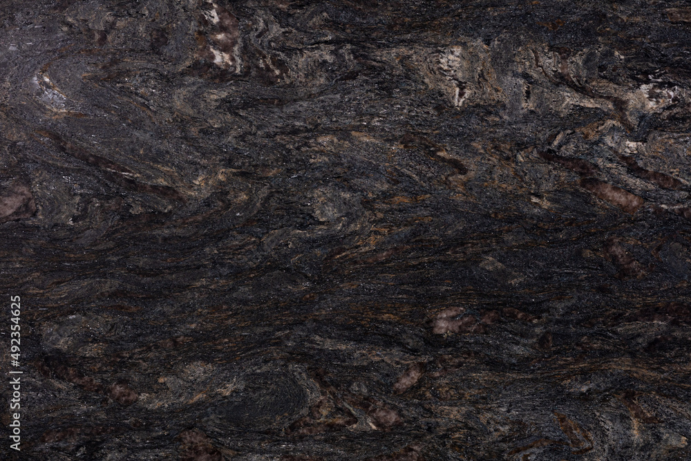 New strict granite texture in black colour.