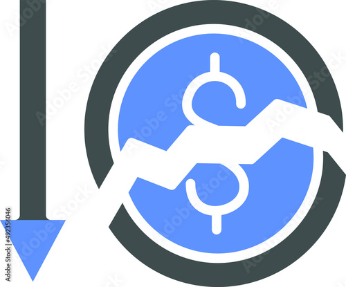 Bankrupt Icon Style