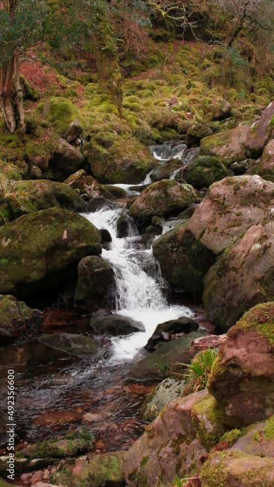 Spectacular slow motion HD video of O'Sullivans cascades in Kerry mountains, Ireland Spectacular slow motion HD video of O'Sullivans cascades in Kerry mountains, Ireland