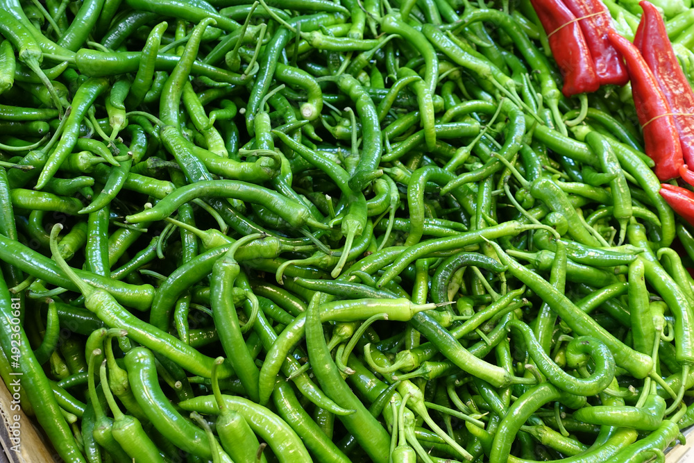 Grocery department,green pepper fresh for sale,large quantity, Grocery department,green pepper fresh for sale,large quantity,