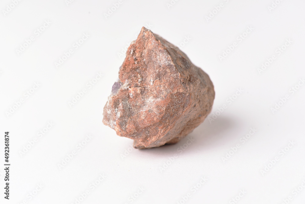 amethyst crystal grown on another stone ,marble, granite, amethyst crystal grown on another stone ,marble, granite,