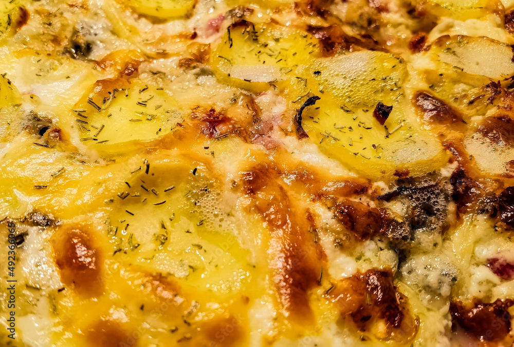 close up of a pizza close up of a pizza