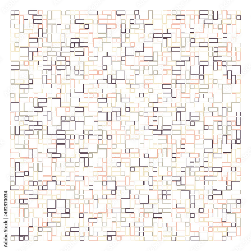 Offset Quads generative art background art illustration Offset Quads generative art background art illustration