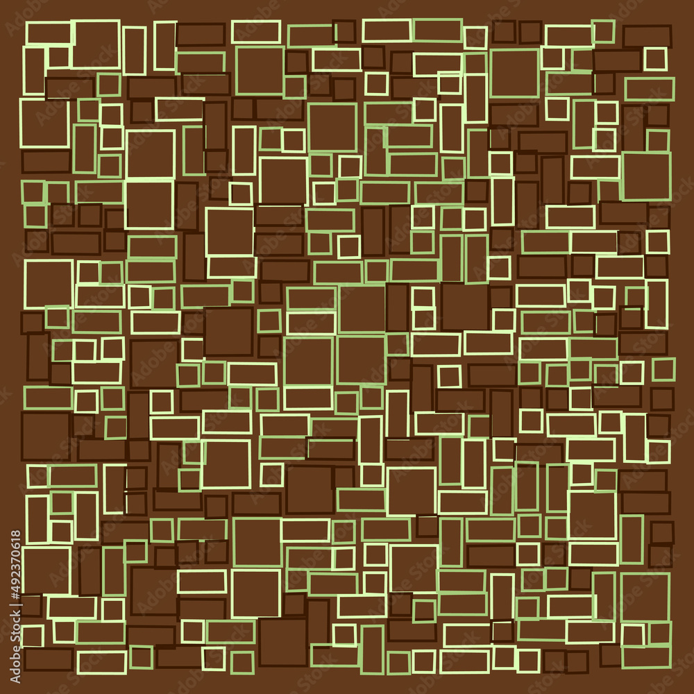 Offset Quads generative art background art illustration Offset Quads generative art background art illustration