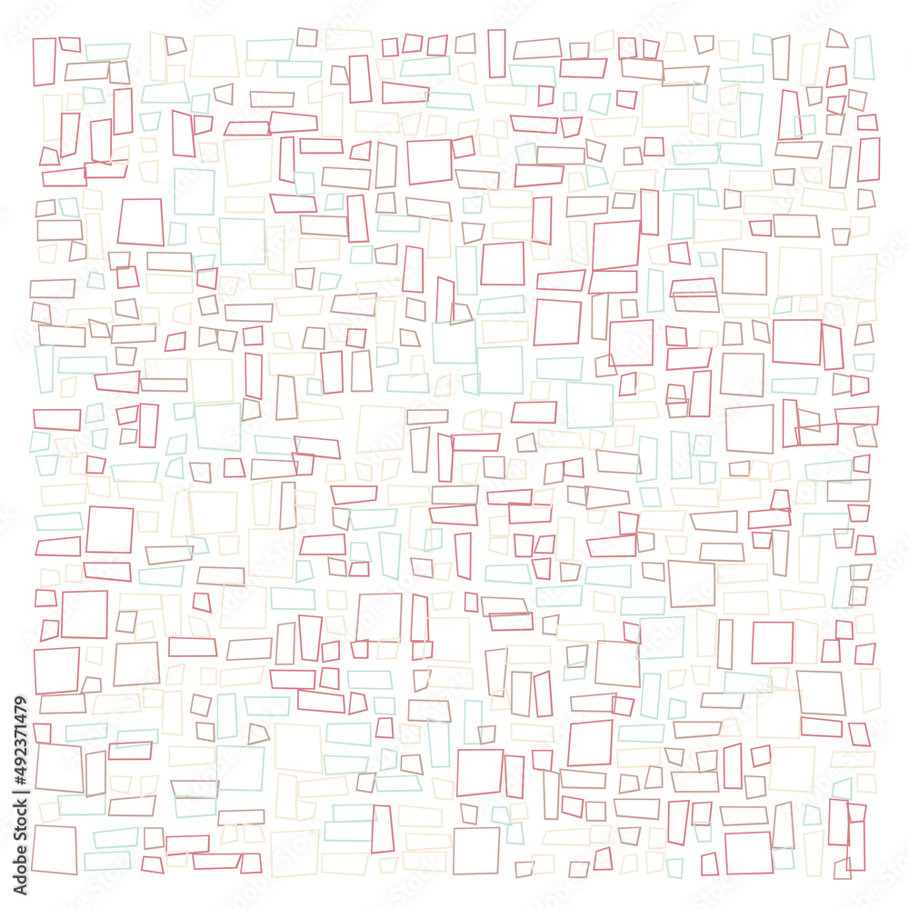 Offset Quads generative art background art illustration Offset Quads generative art background art illustration