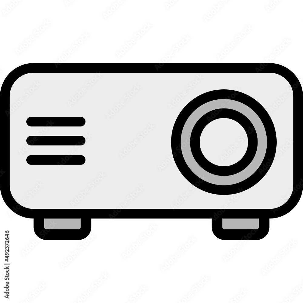 projector icon vector projector icon vector