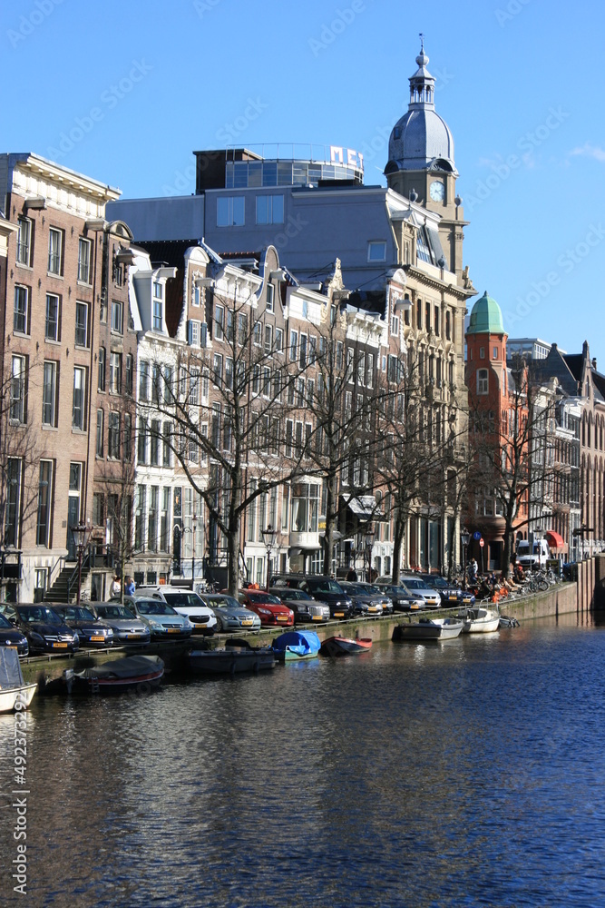 La ville d'Amsterdam (Pays-Bas)