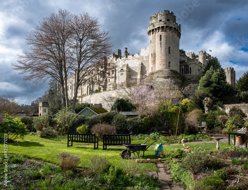 Tableau sur toile Warwick Castle and Gardens
