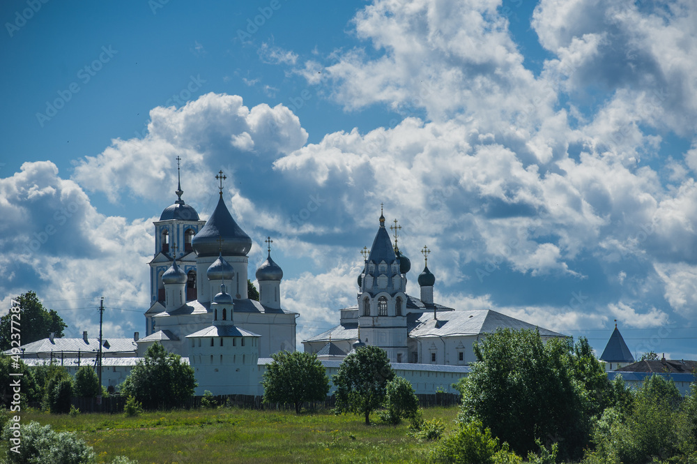 Pereslavl-Zalessky city. Nikitsky monastery. One of oldest in Russia Pereslavl-Zalessky city. Nikitsky monastery. One of oldest in Russia