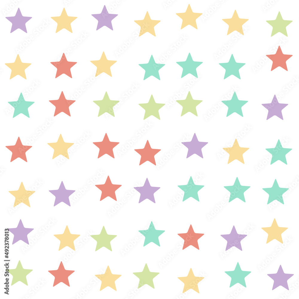 color star pattern symbol background