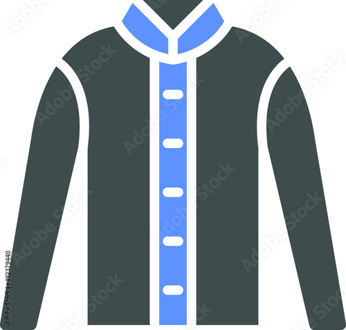 Winter Coat Icon Style