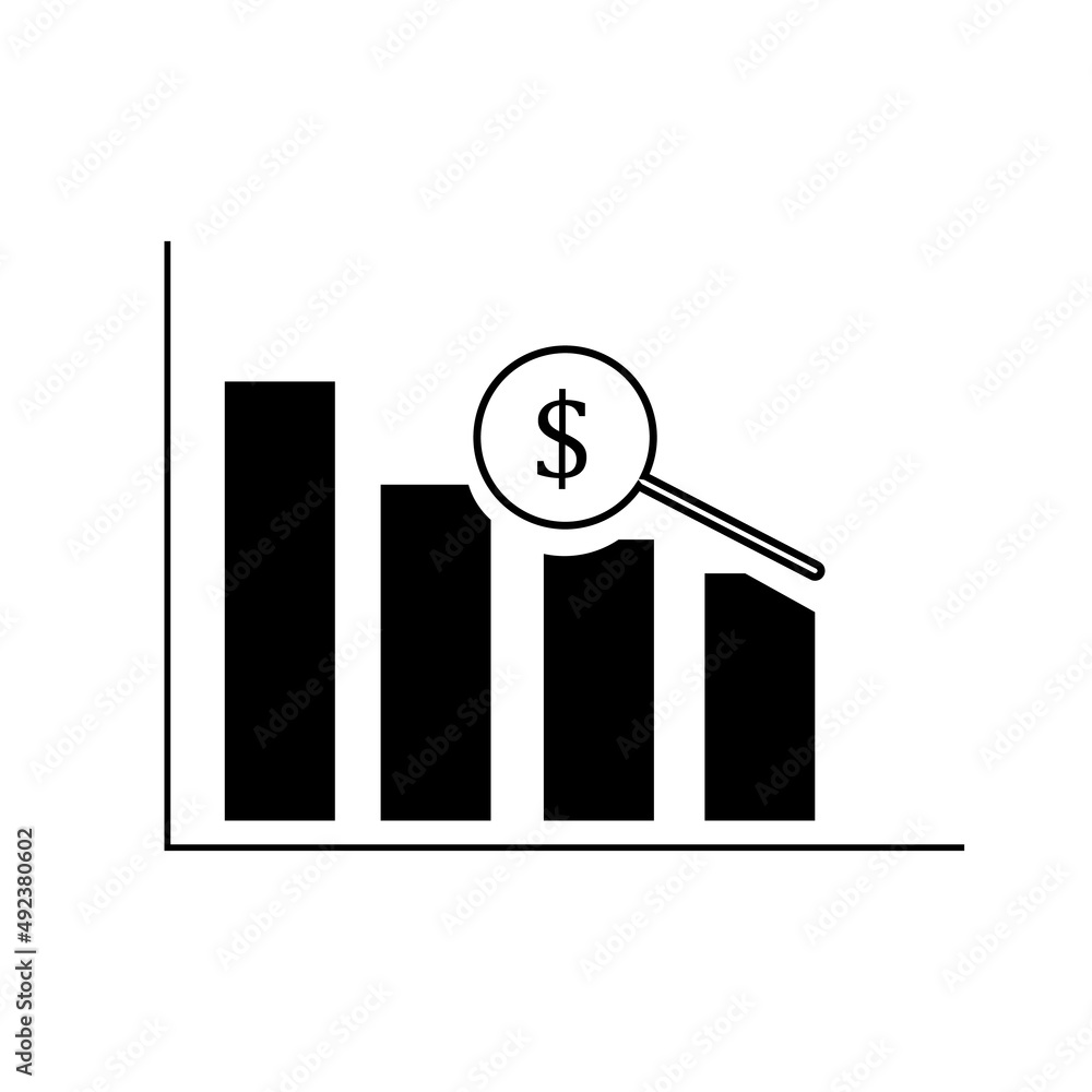 Search dollar, vector best gray line icon on white background, EPS 10 Search dollar, vector best gray line icon on white background, EPS 10