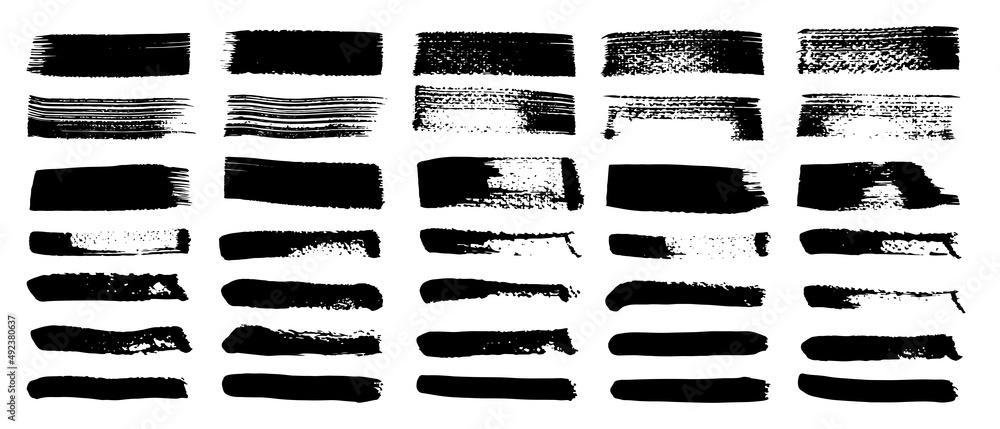 Paintbrush vector collection. Grunge elements, Brush stroke, ink paint brush, grunge lines. Paintbrush vector collection. Grunge elements, Brush stroke, ink paint brush, grunge lines.