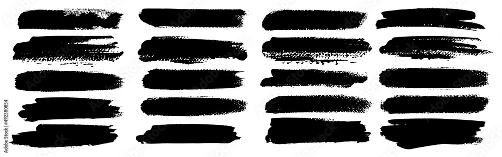 Paintbrush vector collection. Grunge elements, Brush stroke, ink paint brush, grunge lines. Paintbrush vector collection. Grunge elements, Brush stroke, ink paint brush, grunge lines.