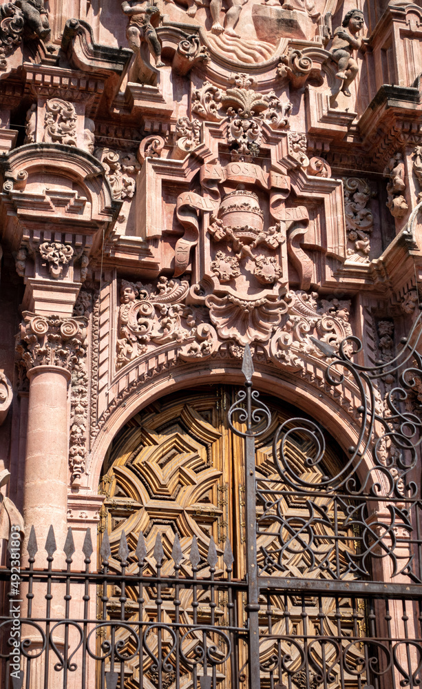 Obraz premium detail of a church
