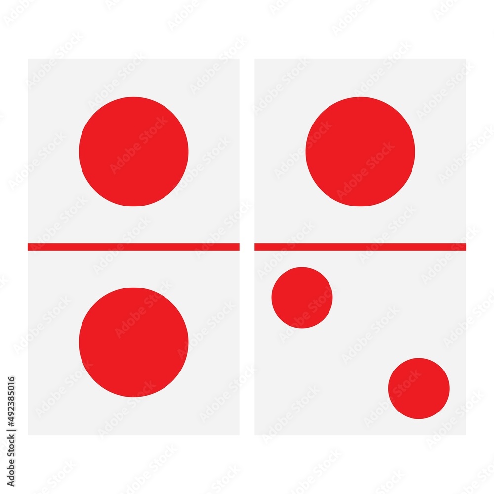 domino logo illustration symbol design vector domino logo illustration symbol design vector